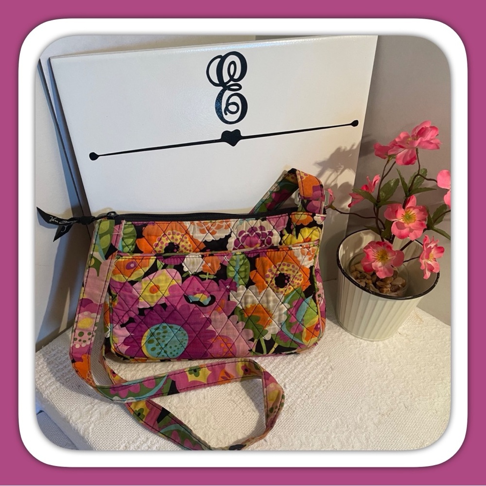 Vera Bradley Multicolor Quilted Crossbody‎ Bag